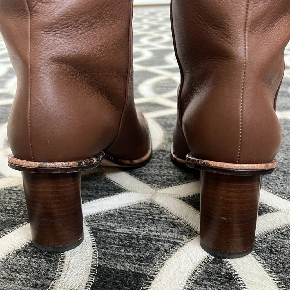 Tamara Mellon Wild One Knee High Leather Boot - Picture 5 of 11